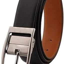 back boon Reversible Genuine Italian Leather Formal Belt For Men(Color-Black/Brown| 50 inches length|| Waist upto -44 inches-picture-15