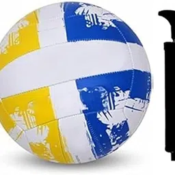 S.Stock Cross World Volleyball, Training Ball, 18 Panels, Rubber Machine Stitched with Smooth Surface Matt, Latex Bladder, Training Ball Standard, to Play on Outdoor Surfaces-picture-24