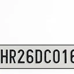 IND CAR Number Plate for Vehicle Registration, Standard Size, White and Black, Embossed Aluminium, Car Number Plate Non HSRP-picture-12