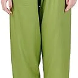 happy bunny Rayon Straight Pants for Women, Stylish Solid Regular Fit Kurti Bottom Wear with Elastic Waist, Adjustable Drawstring & Side Pocket, Casual, Office-picture-23