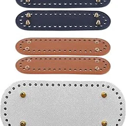 JAZZY PEARLS® 5pcs Crochet Bag Bottom Pad Bottom Mat Weaving Bag Insert Cushion Dark Gray|Clothing, Shoes & Accessories | Womens Handbags & Bags | Handbag Accessories-picture-25