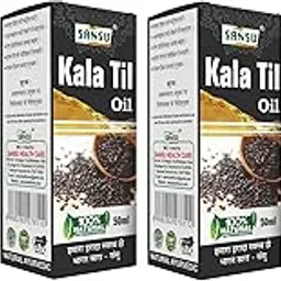 Sansu Organic Kala Till Oil 50ml (Pack of 4)-picture-51