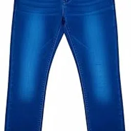 Women's Classic Straight Fit Denim Jeans, Medium Blue Wash, Pocket Design (Used)-picture-12