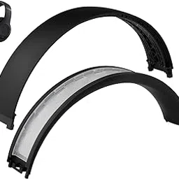 SOULWIT Replacement Headband Cover for Beats Studio Pro Noise Cancelling Headphones, Headstrap Pad Repair Part with Durable Silicone and Nylon - Black-image-15