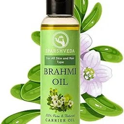 Sparshveda Brahmi Oil 120ml – 100% Pure & Cold Pressed Ayurvedic Hair Oil For Hair Growth, Brain Health, Head Massage & Stress Relief, Herbal Scalp Therapy, Non-Sticky & Natural-image-32