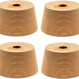 SAYAANCHH Wooden Hard Base for Beds 4 Pcs – Heavy Duty Multipurpose Furniture Stand | Anti-Slip Wooden Base for Table, Fridge, Cooler, Washing Machine, Almirah & Wardrobes | Strong Foot Rest Stand-picture-17