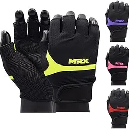 MRX Ladies Weight Lifting Gloves Women Fitness Training Exercise Glove Anti Slip Padded Shock-Absorbing Extra Grip Crossfit Multi Colors-picture-24