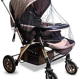 hito Black Mosquito Net Stroller Ideal for Cradles for Baby Protection-picture-29