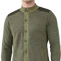 monte carlo Men Regular Fit Solid Pattern Mock Neck Side Pocket Button Closure Full Sleeve Winter Pullover|Woollen Sweater for Mens|Winter Pullover for Men's-picture-38
