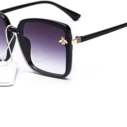 piraso Honey Bee on Lenses Butterfly Sunglasses for Women Girls (Violet-Black)-picture-54
