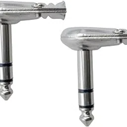 2pcs 1/4'' Right Angle Stereo Jack Plug Guitar Cable Audio Connector Musical Instrument Parts-picture-49