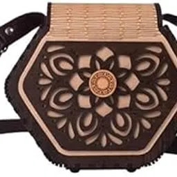 om export Wooden Handicraft & Decorative Lesser Cutting Wooden Purse Women's Handbag Bag-picture-22