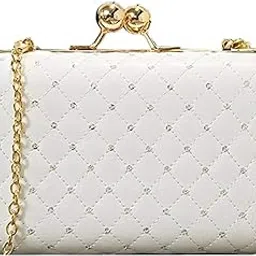 tooba Womens Handicraft Hand Embroidered Box Clutch Bag Purse For Bridal, Casual, Wedding-picture-13
