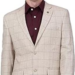 cantabil Checkered Full Sleeves Notch Lapel Formal Blazer for Men | Formal Blazer for Men | Men Blazer for Formal (P_MBZF00155)-picture-23