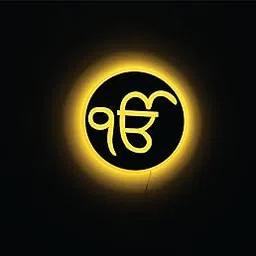 Candor Gifts LED Wall Hanging | Warm White Light | White & Gold | Spiritual Decor for Home, Temple & Office | Illuminated Religious Symbol | Puja Room Decoration | Divine Gift (Ek Onkar, 18 X 18 Inch)-image-6