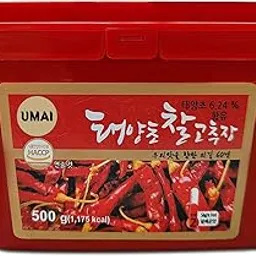 UMAI Korean Gochujang Chili Paste 500 Gm | Hot Pepper Paste | Provides Umami-Rich Sweet Heat-picture-20