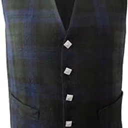 tartanista Black Watch Waistcoat Size 50-picture-10