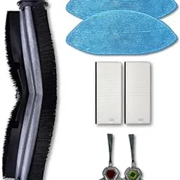 CRYSENDO Replacements Parts Kit Compatible with Eco-vacs Deebot U2 Pro, Eco-vacs Deebot U2, DGN22 | Eco-vacs Deebot U2 Pro Accessories | Side Brushes, Mopping Cloth, Main Brush, Vacuum Dust Filter-picture-19