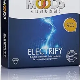 Moods Silver Electrify Condoms, 3 Count Each,Pack of x 15-picture-35