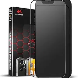 Mr.Shield Top-Notch Gaming matte Tempered Glass Screen Protector Guard For iPhone 14 Plus and 13 Pro Max, 9H Hardness, Case Friendly, Easy Installation kit - 1 Pack-picture-13