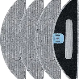4 Pack Replacement Mop Pad Compatible with iRobot Roomba Combo i5+/ i5/ j5+/ j5 Robot Vacuum and Mop, Washable & Reusable Microfiber Cleaning Pads-image-8
