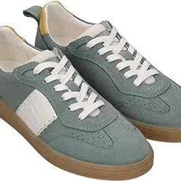 bagatt Staz Women Light Green Leather Lifestyle Sneakers-picture-21