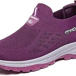 1Pcs Women's Spring Walking Shoes – Breathable, Soft Sole, One-Step Comfort Shoes for Middle-Aged & Elderly Mothers-image-6