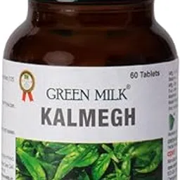 Green Milk Kalmegh Tablets | Ayurvedic Liver Care & Immunity Booster | Natural Antiviral & Detox Support for Digestion & Overall Wellness – 60 Tablets-picture-45
