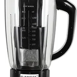 Sunmeet Heavy Juicer Jar for Mixer Grinder Juicer Jar Transparent Plastic Fruit Filter (1500ML) MGF4, Black Pack of 1-image-79