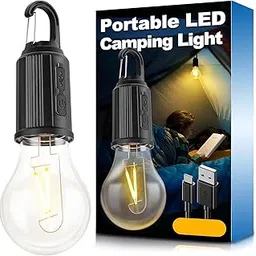 TCCO ENTERPRISE Rechargeable Camping Lights, Waterproof LED Tent Lights with USB Cable, 3 Modes Hanging Camping Lantern, Hanging Lamp for Hiking, Emergency, Camping, Household, Car Repairing(1PCS)-image-69