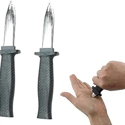 BOXO 2 Pieces Fake Magic Retractable Dagger Prank Knife Blade Toy for Kids and Adults Prank Toy-picture-10