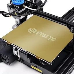 UJEAVETTE Platform Heated Bed Build Surface for Creality Ender 3 3D Printer Ender 5 Steel Plate Magnetic-image-7