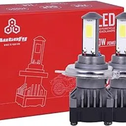 Autofy NightHawk 40W Super Bright H4 LED Headlight Bulb for Bike Scooter LED Light for Bike 6000 Lumens 8000 RPM Fan for Fast Cooling Full Aluminum Body Bike LED Light [30 Months Warranty - Pack of 2]-picture-14
