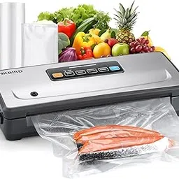 INKBIRD Cordless Vacuum Sealer Machine INK-VS06 with Starter Kit Rechargeable Food Vacuum Sealing Built-in Cutter Pro Food Preservation Kit -80kPa Ideal for Kitchen Camping Outdoor Cooking-picture-31