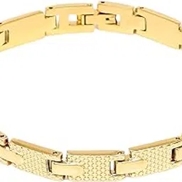 pn avan Men's Golden-Tone Chain Link Bracelet, Fashion Jewellery For Men-picture-16