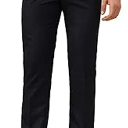 cantabil Men's Checkered Non Plated Regular Fit Formal Trouser (P_MSTF00083)-picture-16