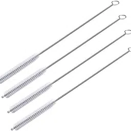 ALINK Straw Brush, Nylon Skinny Pipe Tube Cleaner 190mm x 7mm Set of 4 by ALINK image 1