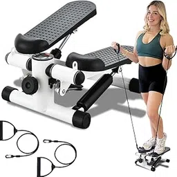 IMFIT Stepper Exercise Machine, Mini Stepper with Resistance Band, Portable Stair Stepper with Calories Count, Exercise Stepping Machine for Home Gym, and Office Workout-picture-30