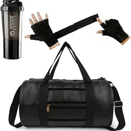 Gym Combo for Men Ultimate Gym Accessories Combo Set for Men and Women Workout - Boost Your Workout with Shaker Water Bottle, Duffle Bag, 2 in 1 Gym Hand Gloves Shaker - All-in-One Fitness Gym Kit-image-20