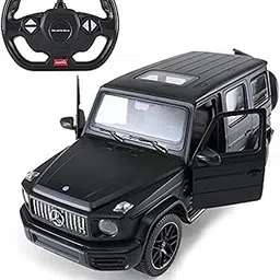PamPam Mercedes-AMG G63 Remote Control Car, 1:14 Scale, 2.4Ghz RC Off-Roader with Opening Doors, Black image 1