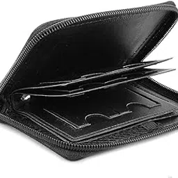 SUPERNIC Portable 18 Slots Wallet for SDHC & Micro SD Cards Holder Pouch Case (Zip Closure, Black)-picture-14