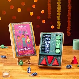 Choko La Chocolate Firecracker 214 g – Premium Assorted Chocolates in Festive Firecracker Box | Diwali Gift Box | Gourmet Chocolate Surprise-picture-18