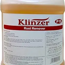 Klinzer P15 Heavy-Duty Rust Remover, Non-Corrosive, 5 Liter, Removes Rust to Bare Metal-picture-43