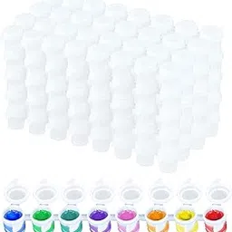 bright creations Empty Paint Pot Pod Strips, Storage Containers (6ml/0.2 oz, 240 Pots, 30 Strips)-picture-10