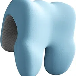 MERISHOPP Ergonomic Office Chair Headrest Pillow 26x18x27cm Accessories Washable Cover Blue-picture-20