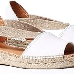 ETNA Espadrille for Women in Plain Tones Leather-image-2