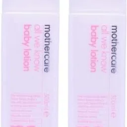 Mothercare All We Know Baby Lotion E 0M+ (300ml, Pack of 2)-picture-16