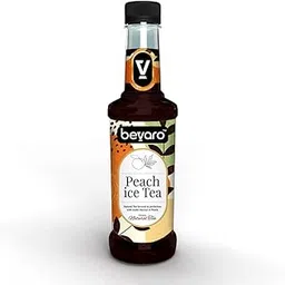 Bevaro Peach Ice Tea Syrup - 750 ml | Premium Natural Tea Extract for Refreshing Iced Teas, Cocktails, Mocktails, and Beverages | Gourmet Mixer for Cold Brews & Desserts | Made with Real Fruit Flavors-picture-12