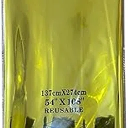 Jazzy Pearls® Foil PVC Tablecover Party Tablecloth Rectangle 7 Colours Golden|Home & Garden | Greeting Cards & Party Supply | Party Supplies | Party Tableware & Serveware-picture-21