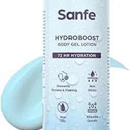 Sanfe Hydroboost Body Gel Lotion | Deep Nourishing & Long Lasting Moisturization | Contains Glycerine | Quick Absorbing & Non Greasy | For Dry & Flaky Skin - 200ml-picture-51